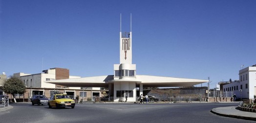 Tankstelle Fiat Tagliero, Architektur: Giuseppe Petazzi, 1938 © Paul Ott